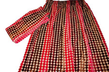 Pr spotty textured velvet pink