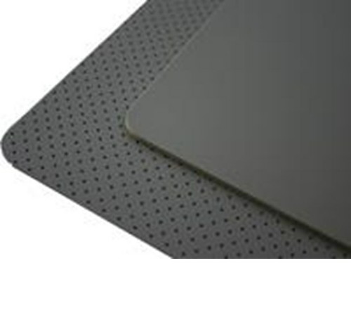3mm perforated grey - x,