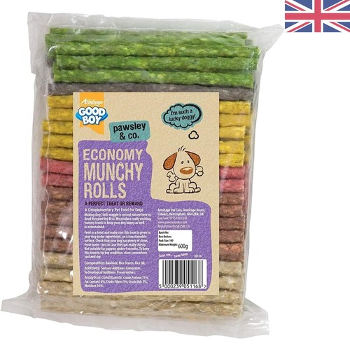 Highly palatable rawhide chews - highly,