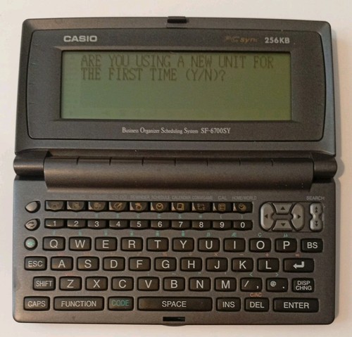 Rare casio digital diary - casio,