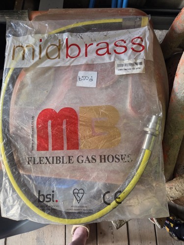 Midbrass gas cooker connecting - midbrass,