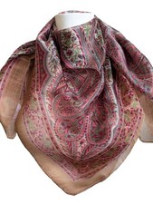 Unisex Handmade Silk Square
