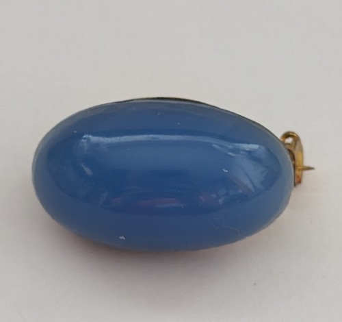 Dainty small solitaire blue - solitaire,