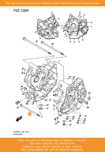 Suzuki bolt - bolt, (10x225)