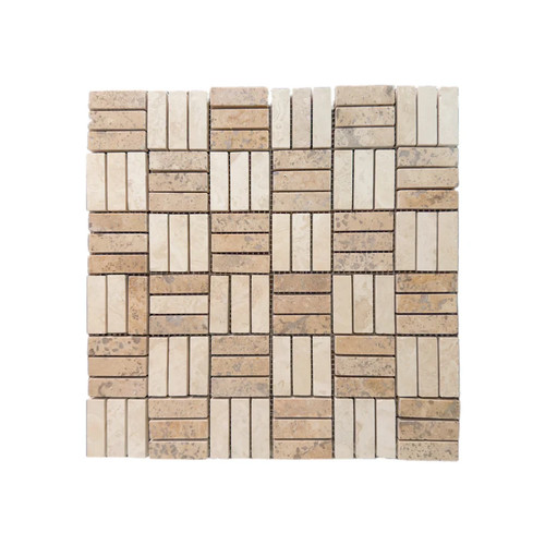Light noche honed travertine - light,