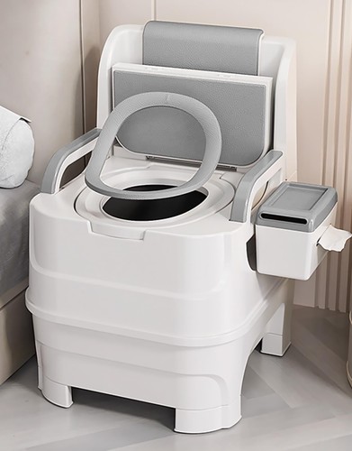 Commode toilet chair foldable - toilet,
