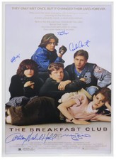 The Breakfast Club Cast Signed