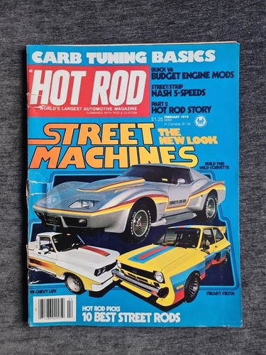Hot rod magazine february - rod,