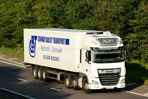 Truck photo 12x8 - 12x8, daf
