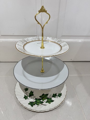 Layer tiered plates cake - plates,