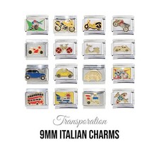 Transportation  9mm Italian Charm - Fits 9mm classic Italian charm bracelets
