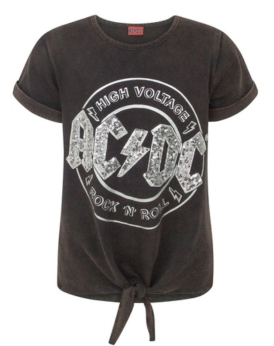 Short sleeved shirt - ac/dc,