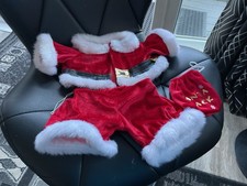 Build A Bear Santa Suit With Christmas Sack