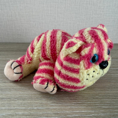 Bagpuss pink cream - pink, striped