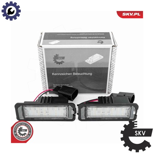 Licence plate light 72skv512 - plate,