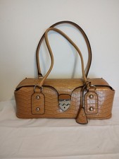 Designer Inspired Brown Faux