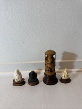 Vintage Indian Carved Figurine