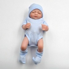 Reborn Baby Dolls Full Body Soft Vinyl Silicone Realistic Newborn Girl Mini Doll