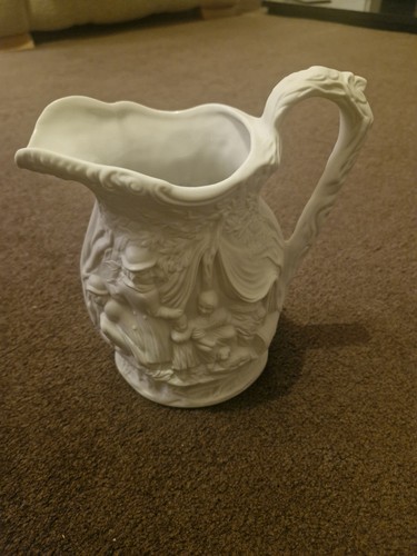 Three porcelain jugs - three,