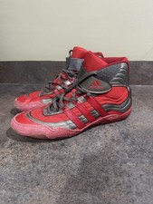 Adidas Red Tyrint 08 Split Sole Wrestling Shoe Size UK 9.5 Hornet Wasp Rare