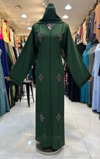 Emerald Green Abaya Eid