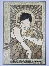 Vintage David Lance Goines Berk. Horticultural Nursery '03 Original Art Poster