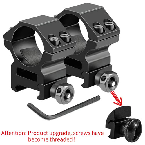 2pcs scope mount rings 4mm - 2pcs,