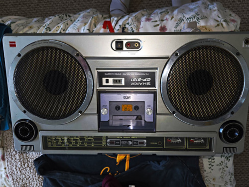Sharp 9191 boombox - sharp,