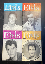 Elvis Presley Monthly Magazines 6th Series 1965 Souvenir, No. 4, 5, 6, 9 A.Hand