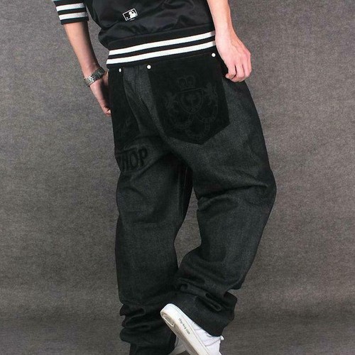 Mens baggy hip hop jeans - jeans, pants