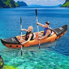 Bestway Hydro-Force Rapid X2 Kayak Canoe with Oars, 2 Person Capacity🚚