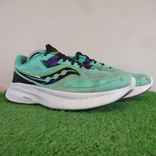 Saucony Trainers Size 9 Womens Blue Shoes Guide Walking Running Gym Sport Mesh