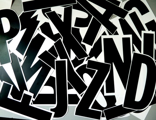 150mm black sticky vinyl - 6",