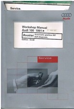 AUDI 100 (C4) 1991-98 : 097 SERIES AUTOMATIC GEARBOX FAULT SELF-DIAGNOSIS MANUAL
