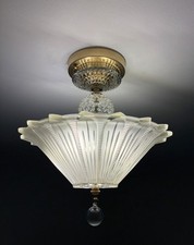 ANTIQUE VINTAGE ART DECO LIGHT