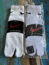 2x Nike Air Rift Socks White