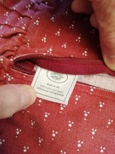 NOW £34 for PAIR  Vintage Laura Ashley square cushion covers 100% cotton Nutmeg