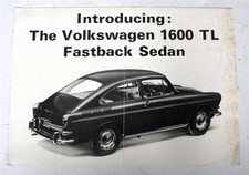 VOLKSWAGEN VW 1600 TL Fastback