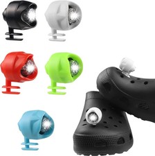 1/2 Pcs Headlights for Croc, Rechargeable Led Croc Headlights Lights Waterproof
