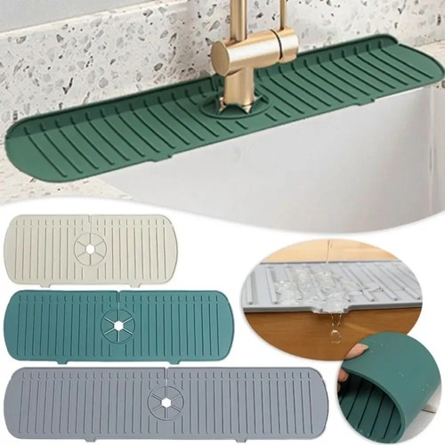 Faucet splash guard silicone - faucet,