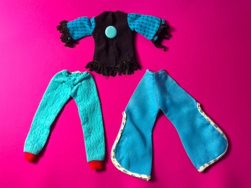 Faerie glen black blue fringe - black,