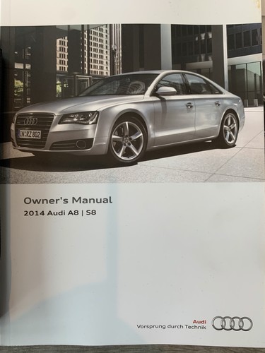 2014 audi owner - s8, owner’s