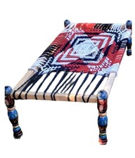 WOODEN TRADITIONAL BED,KHAT, CHARPAI. پاکستانی چارپائی منجی