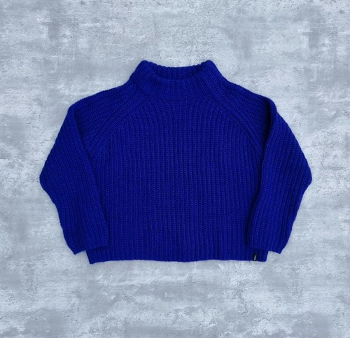 Finisterre blue wool alpaca - wool,