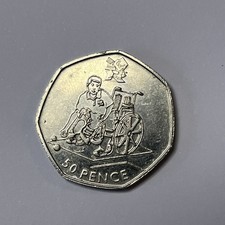Olympic 50p 2011 Boccia Circulated