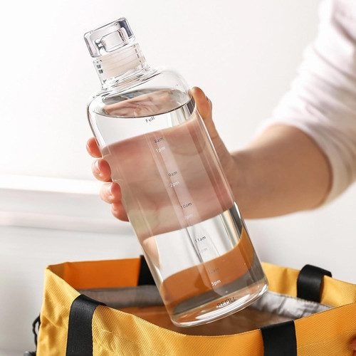 Litre glass water bottle - 1,