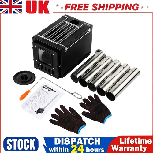 Foldable outdoor wood stove - foldable,