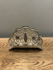  Silver Plated Pewter Napkin
