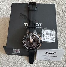 Tissot T-Race Cycling Chronograph Rubber Strap Men's Watch Carbon T1114173744107