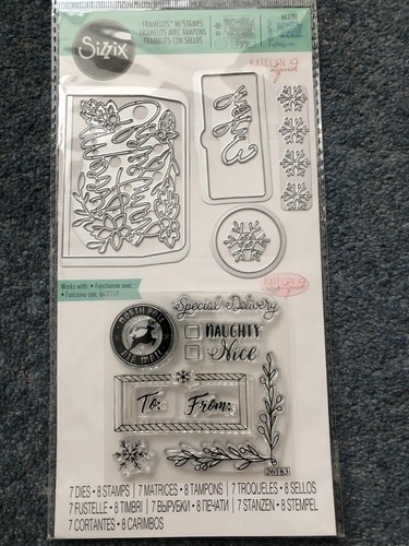 Sizzix framelits dies 8 - dies,